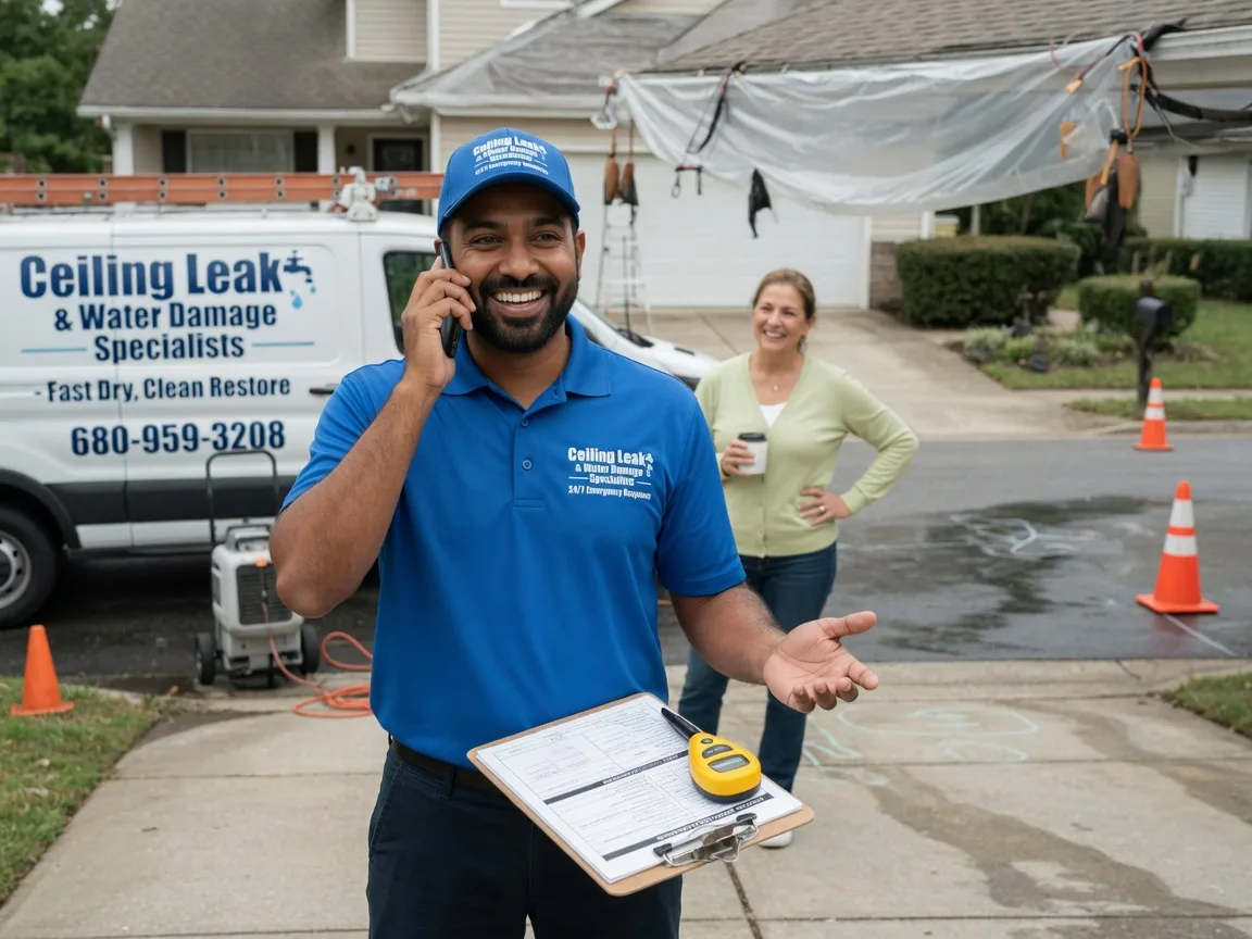 Ceiling Leak Cleanup Eagle River, AK FAQs